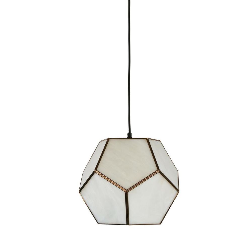 Ruby Ceiling Pendant Brass