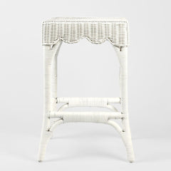 Belle Counter Stool White - Outdoor Undercover