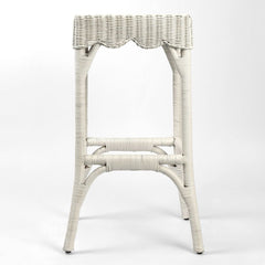 Belle Bar Stool White - Outdoor Undercover