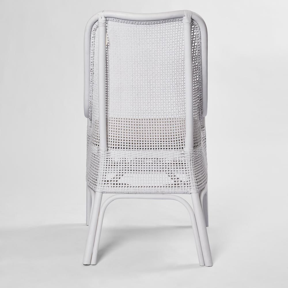 Victoria Hamptons Dining Chair White