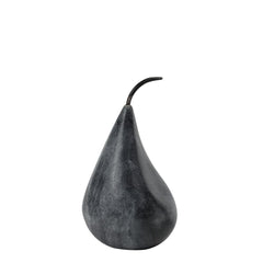 Marble Pear Small Black