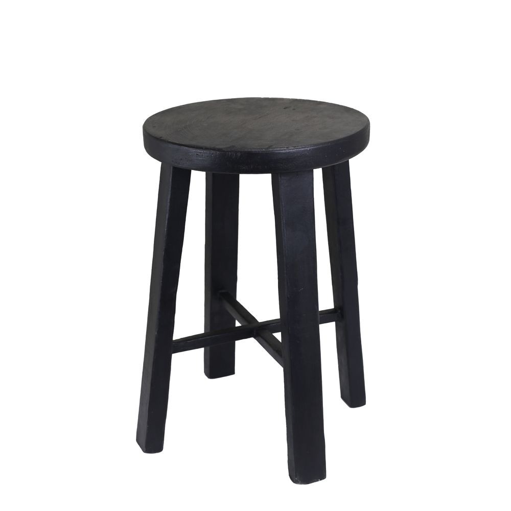 Round Stool Black Standard Size