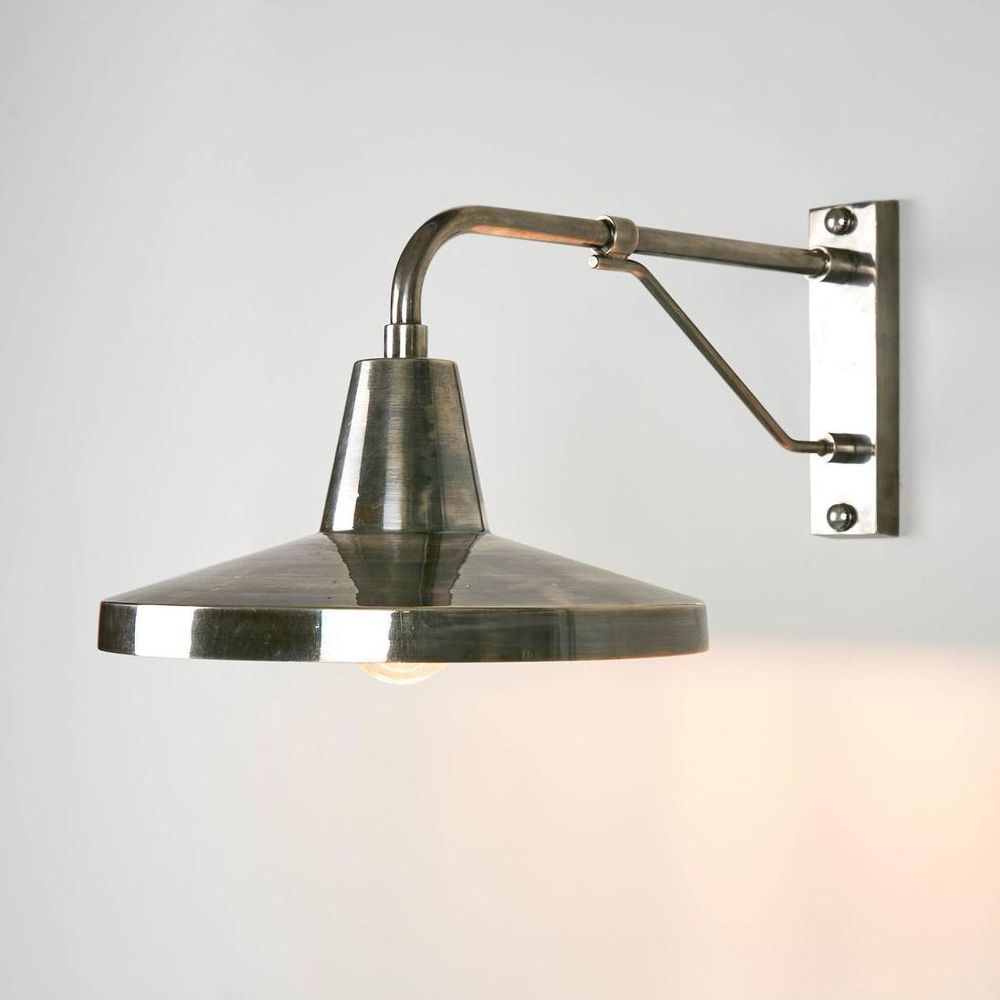 Trinity Wall Light Antique Silver