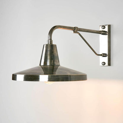 Trinity Wall Light Antique Silver