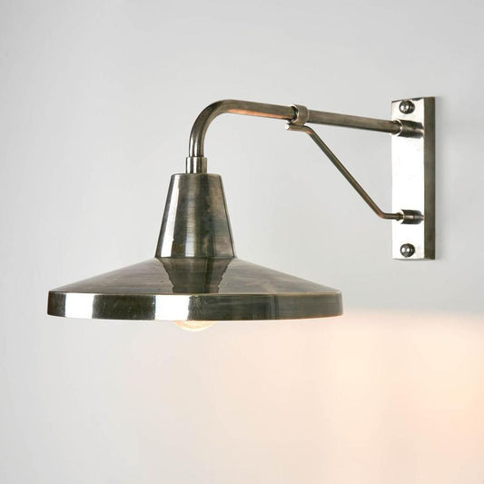 Trinity Wall Light Antique Silver
