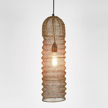Monash Wire Mesh Ceiling Pendant Brass