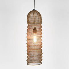 Monash Wire Mesh Ceiling Pendant Brass