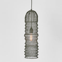 Monash Wire Mesh Ceiling Pendant Black