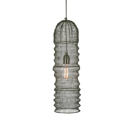 Monash Wire Mesh Ceiling Pendant Black