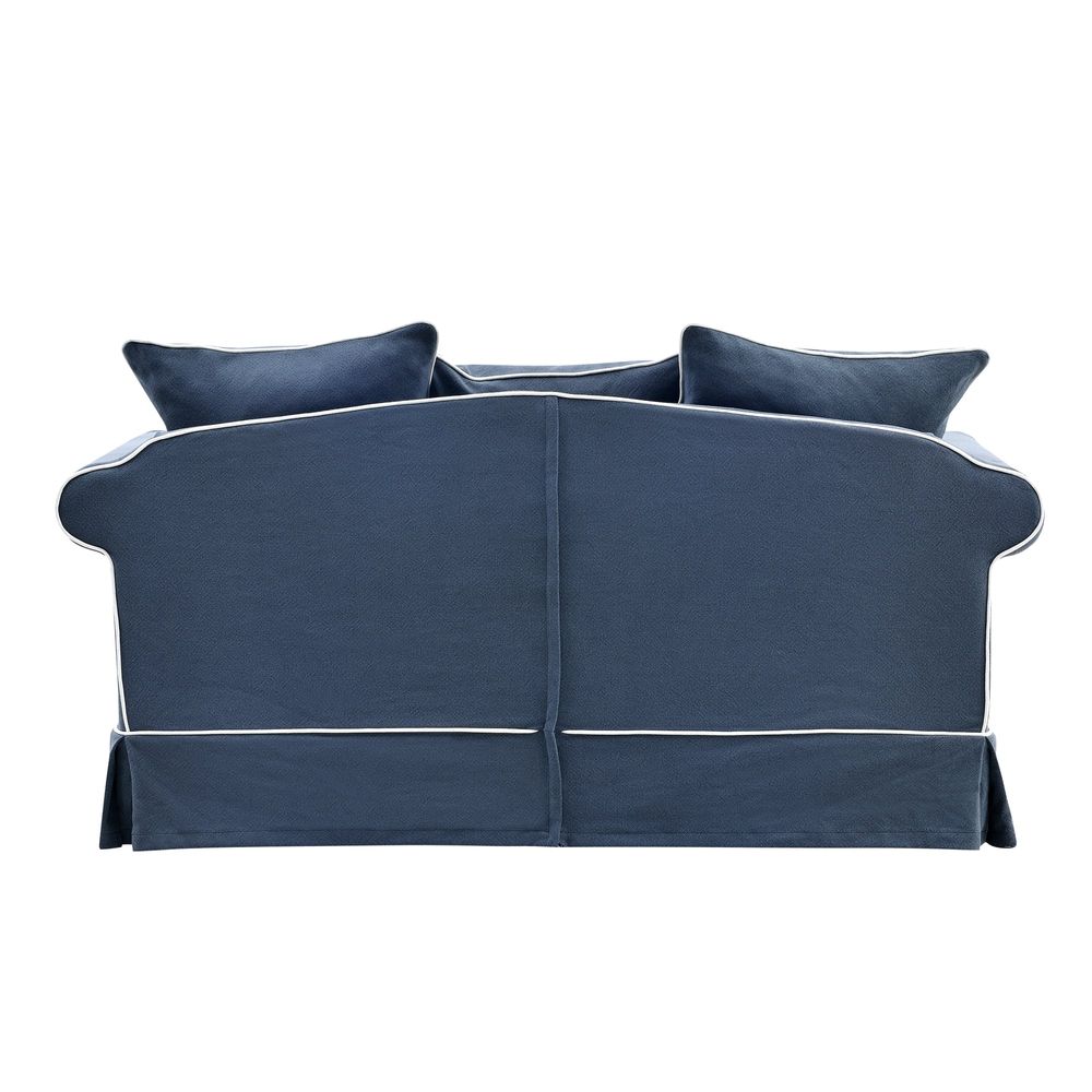 Slip Cover Only - Avalon Hamptons 2 Seat Sofa Navy