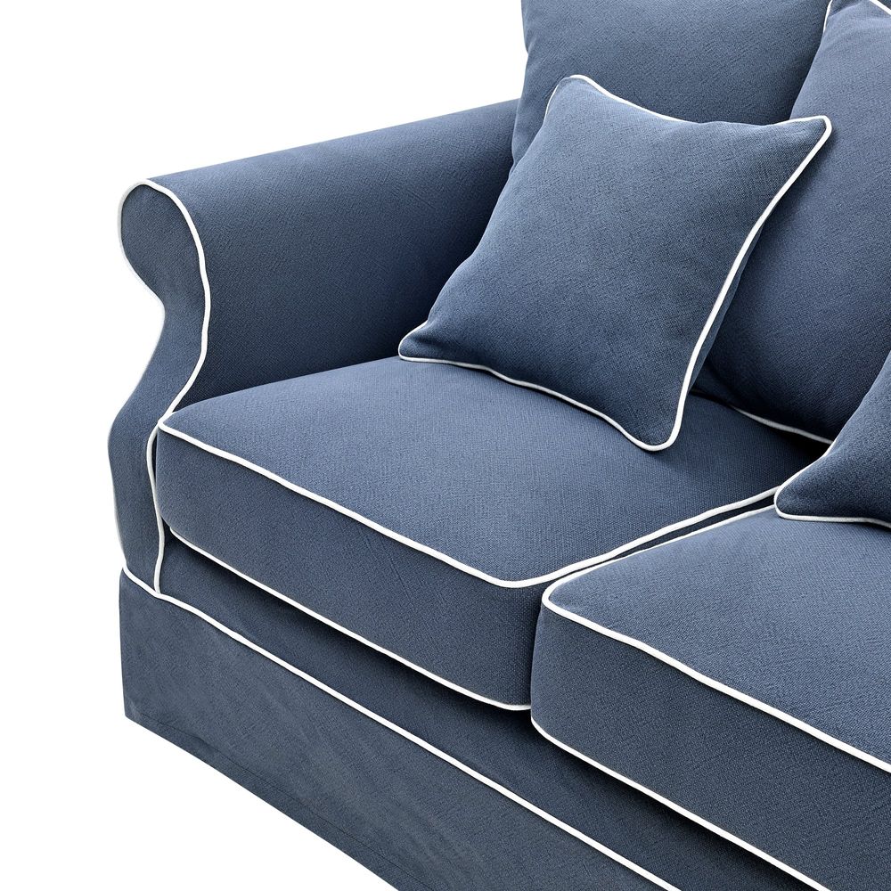 Slip Cover Only - Avalon Hamptons 2 Seat Sofa Navy