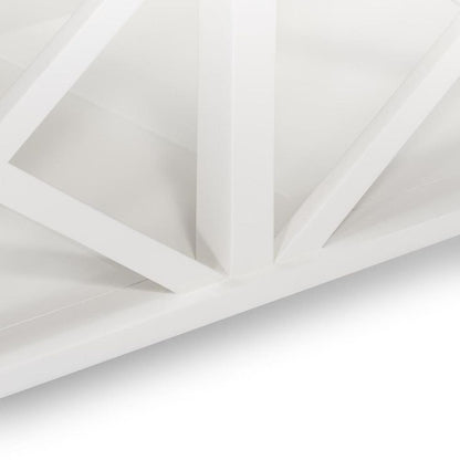 Sorrento Hamptons Square 120Cm Coffee Table White