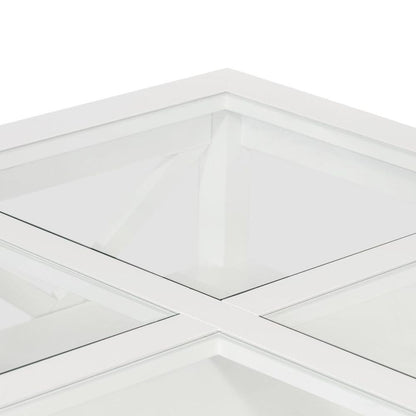 Sorrento Hamptons Square 120Cm Coffee Table White