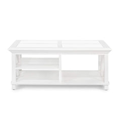 Sorrento Hamptons Square 120Cm Coffee Table White