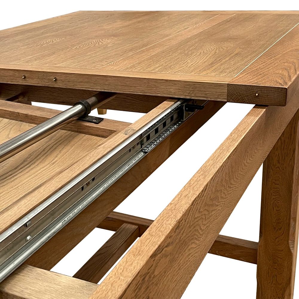 Balmoral Extendable 3.1 M Hamptons Oakwood Dining Table