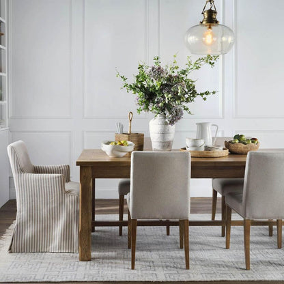 Balmoral Extendable 3.1 M Hamptons Oakwood Dining Table