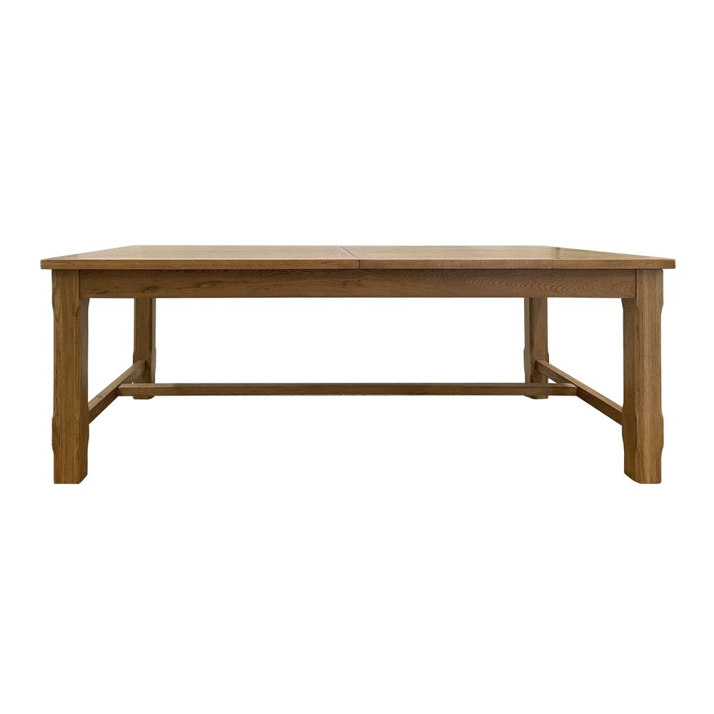 Balmoral Extendable 3.1 M Hamptons Oakwood Dining Table