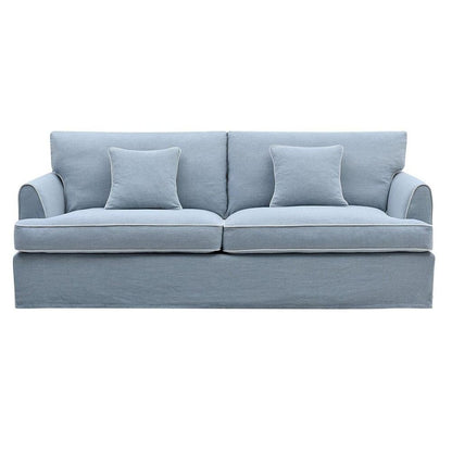 Slip Cover Only - Byron Hamptons 3 Seat Sofa Beach