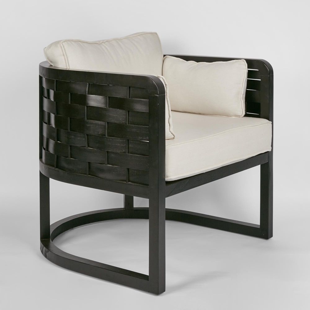 Weave Occasional Chair Black