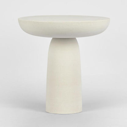 Pablo Side Table Round Chalk -Outdoor
