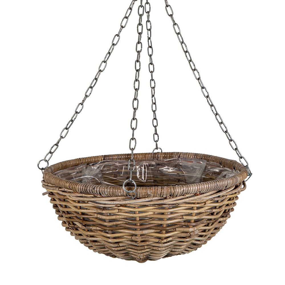 Rattan Hanging Planter Medium