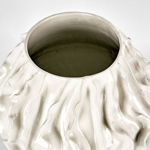 Marine Wave Vase 35Cm