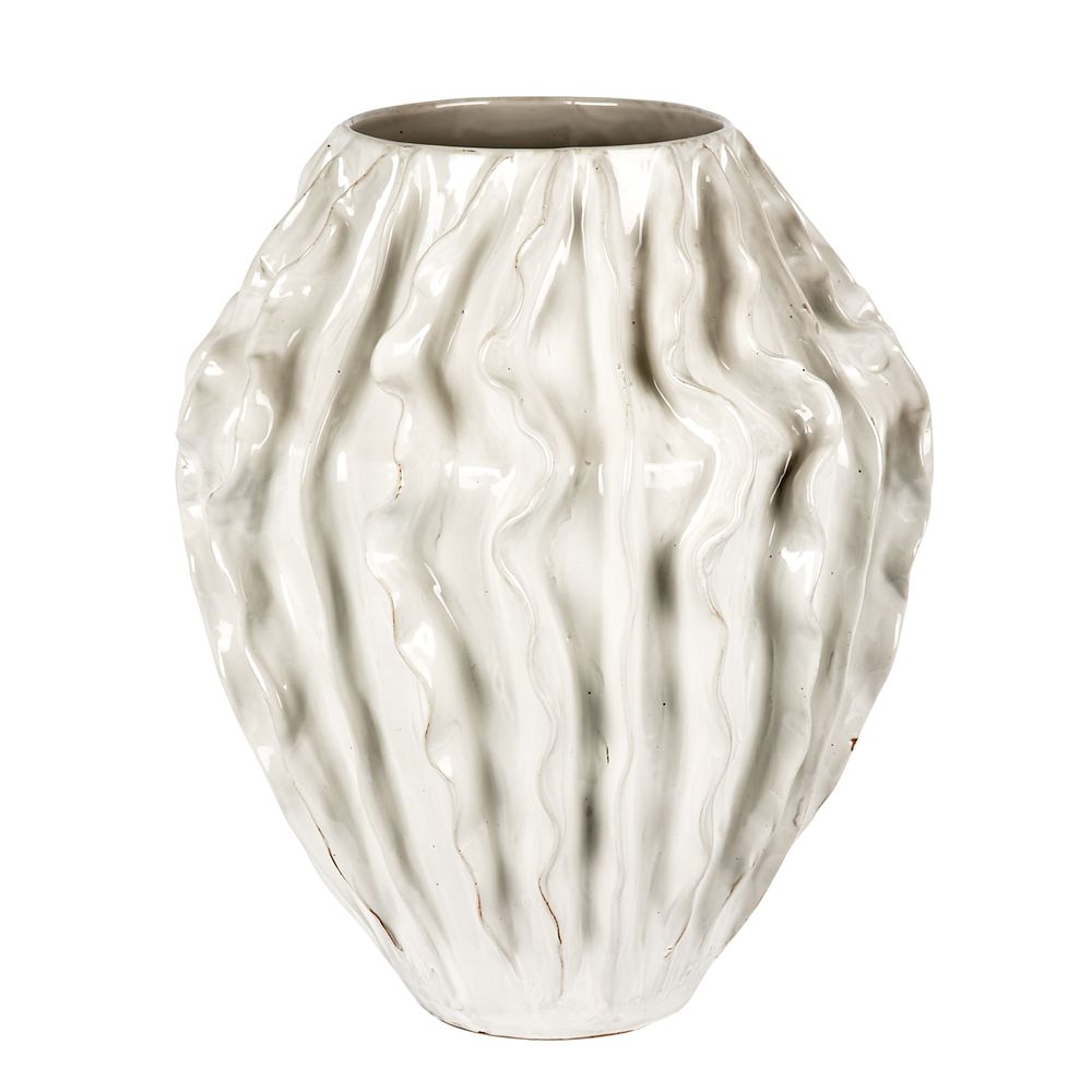 Marine Wave Vase 35Cm