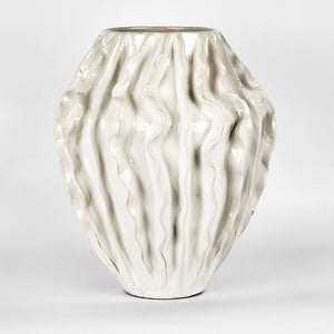 Marine Wave Vase 35Cm