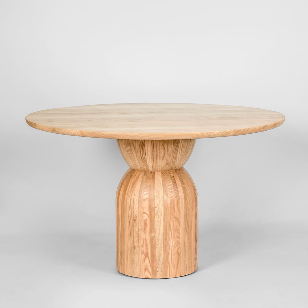 Olive Dining Table Top Round Natural