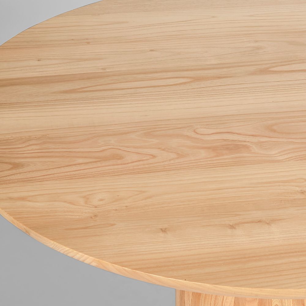 Olive Dining Table Top Round Natural