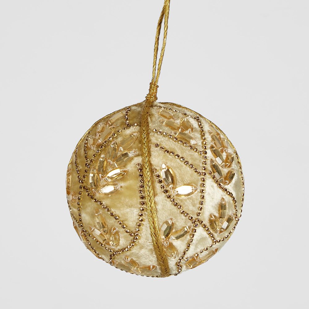 Jemma Beaded Hanging Bauble Lge