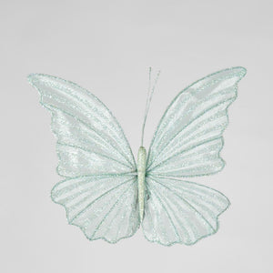 Sera Clip On Butterfly Mint Green Sml