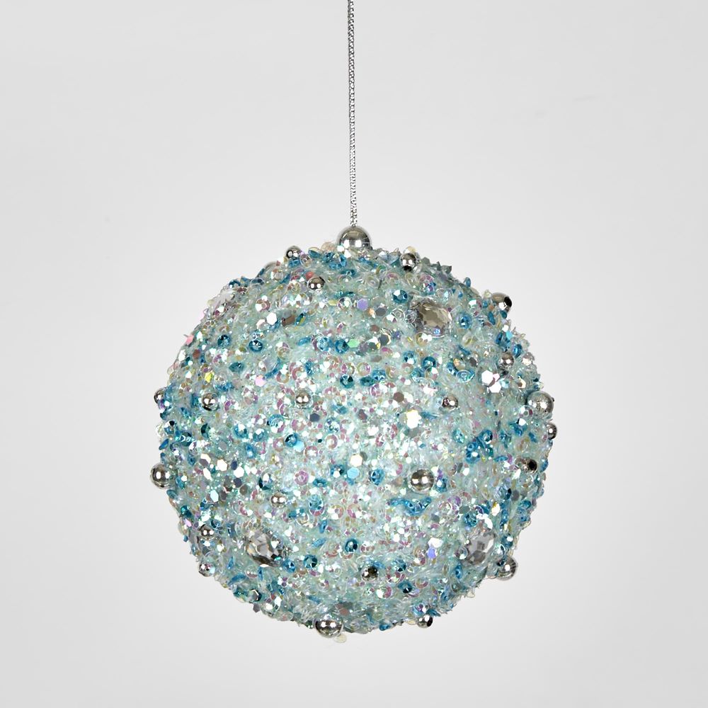 Glitterati Bauble Mint Green