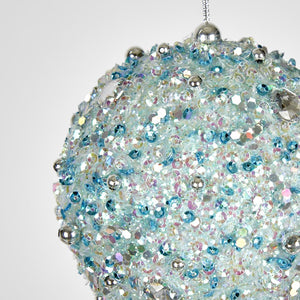 Glitterati Bauble Mint Green