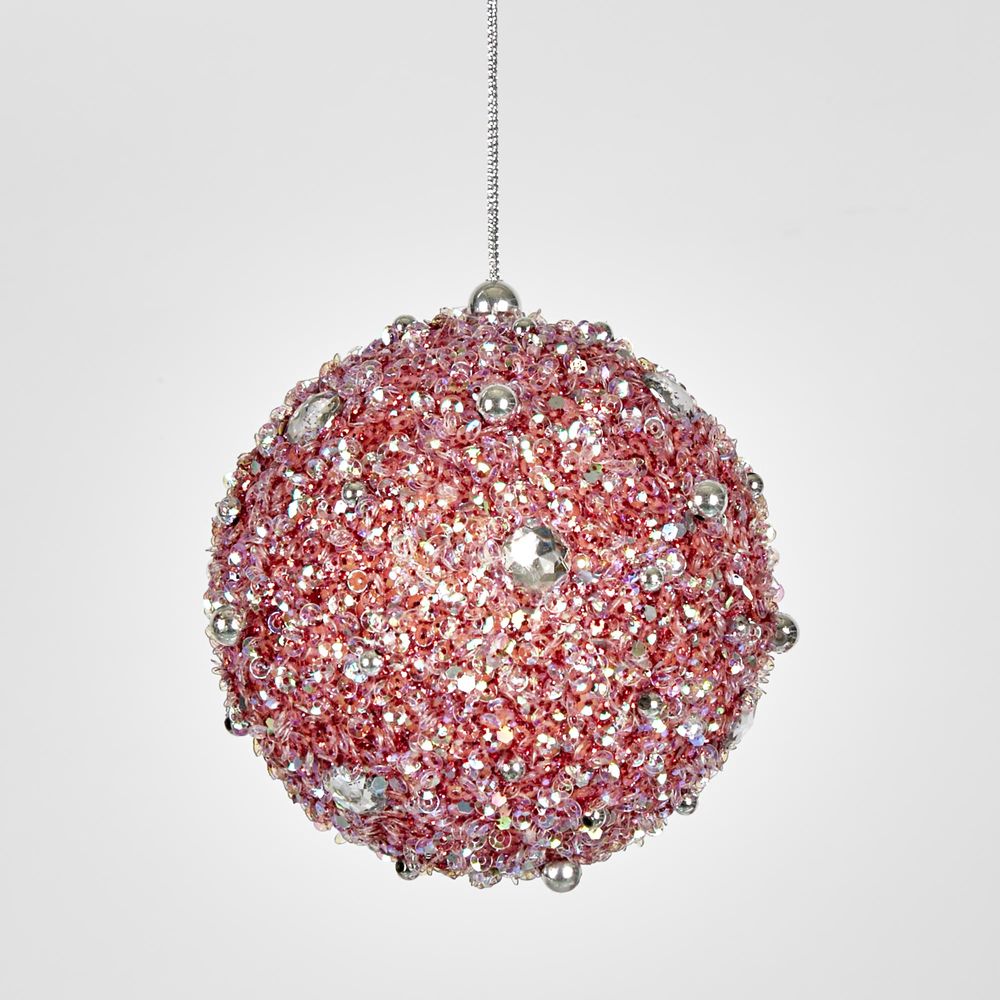 Glitterati Bauble Pink