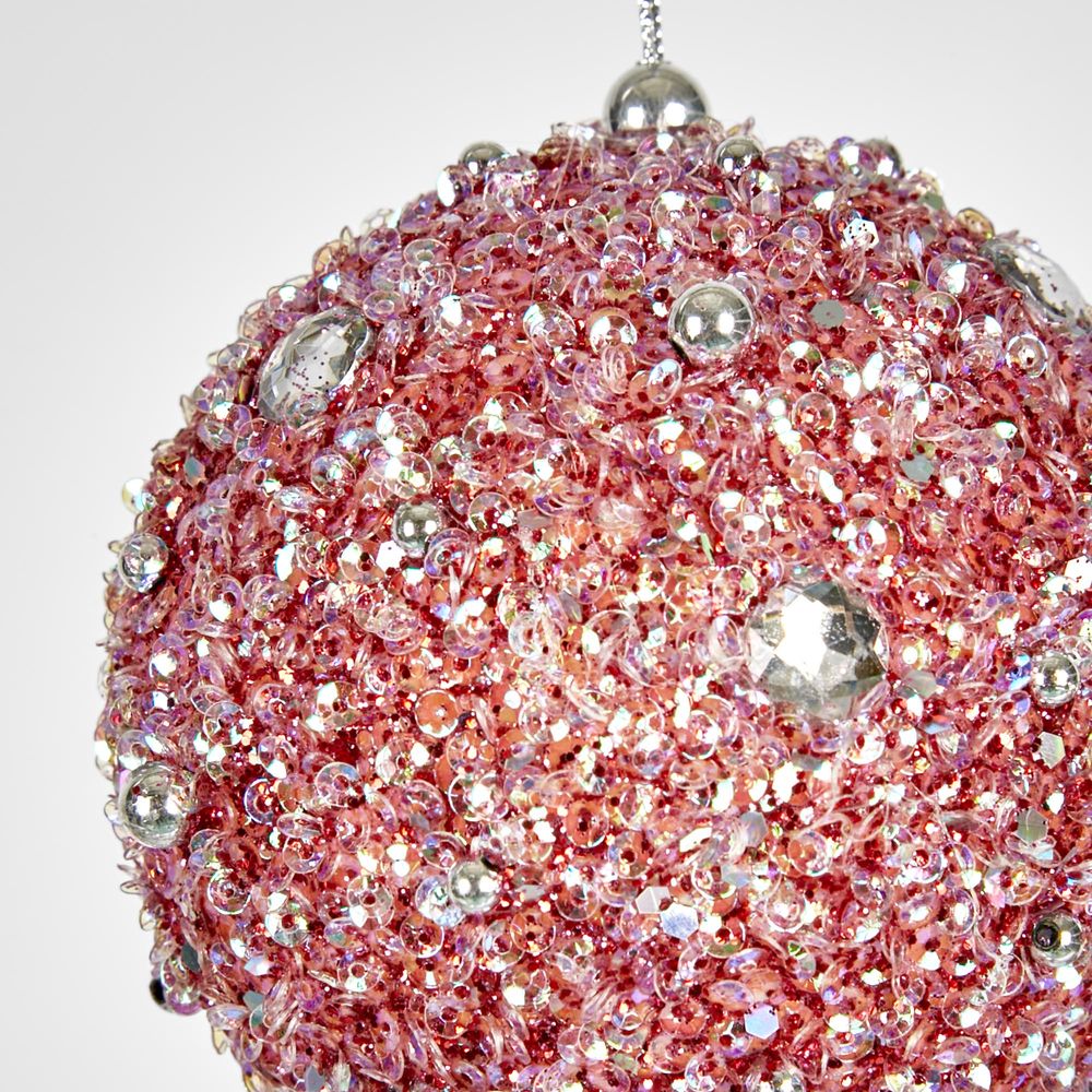 Glitterati Bauble Pink