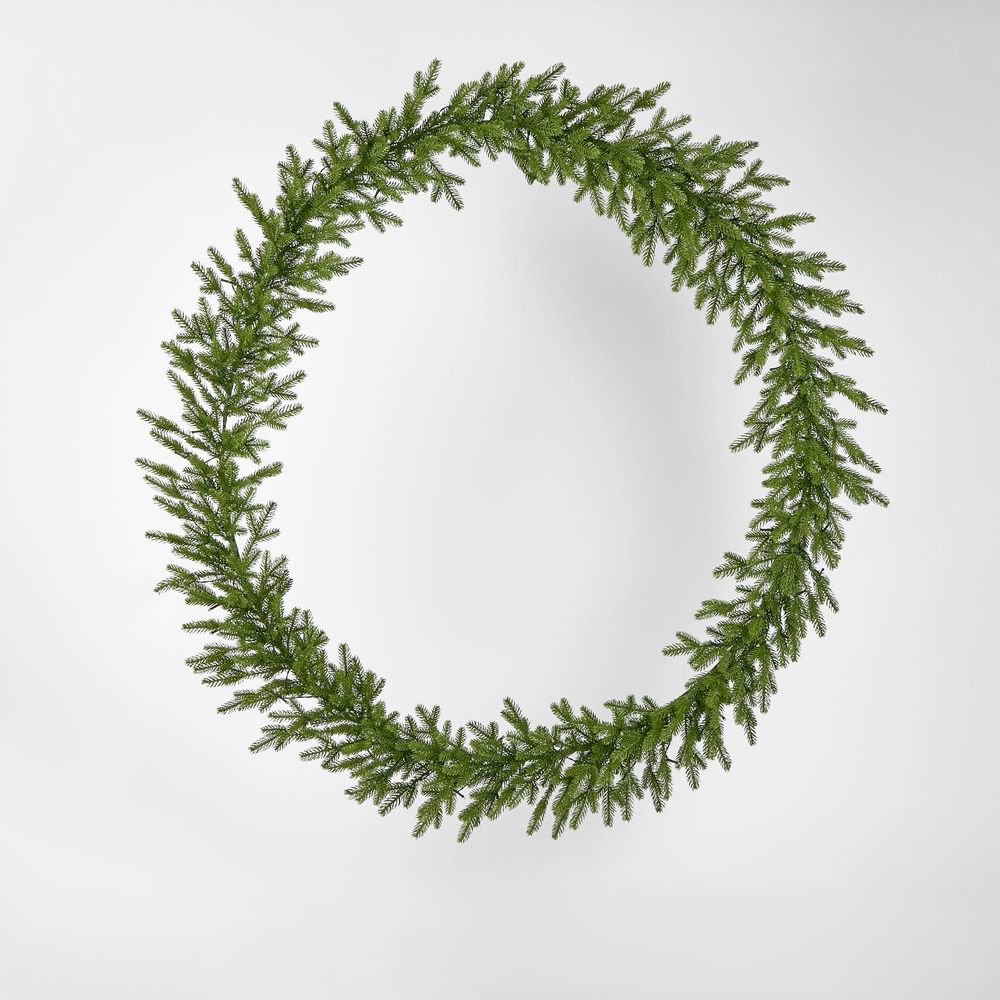 Classic Green Wreath 90Cm