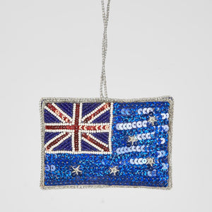 Aussie Flag Forever! Hanging Ornament