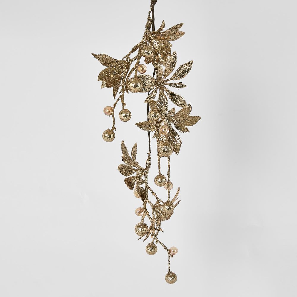 Gold Daisy Hanging Ornament