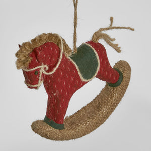 Little Rocking Horse Hanging Ornament