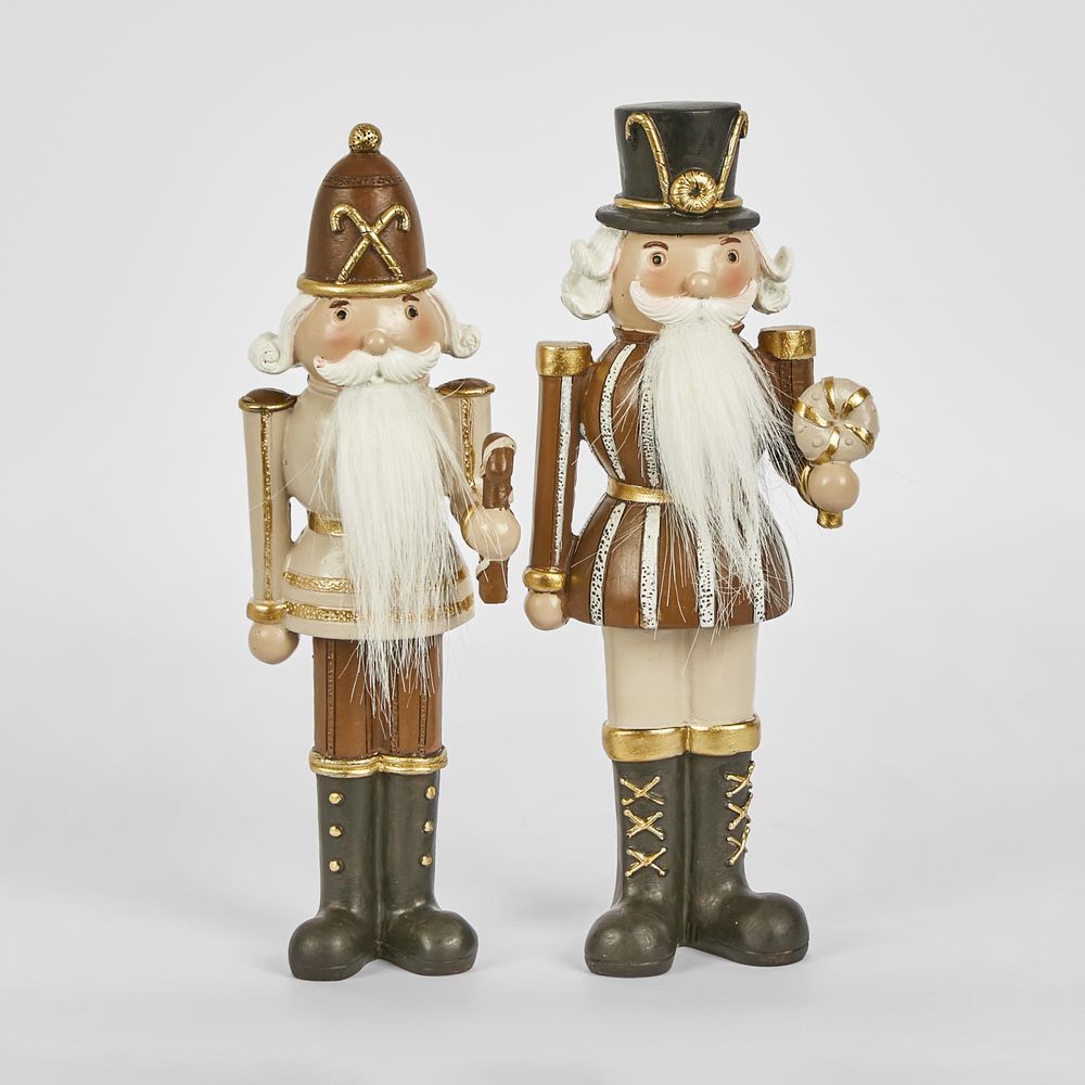 Brownie Nutcrackers (Set Of 2)