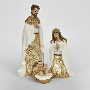 Golden Nativity Set (6 Pieces)