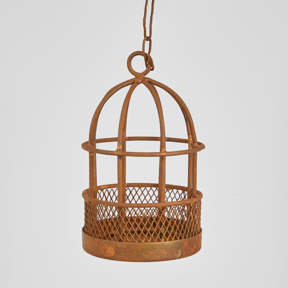 Arch Birdcage Hanging Ornament Sml