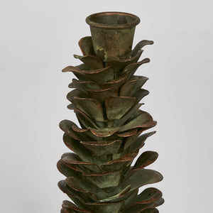 Pinecone Candle Stand Lge