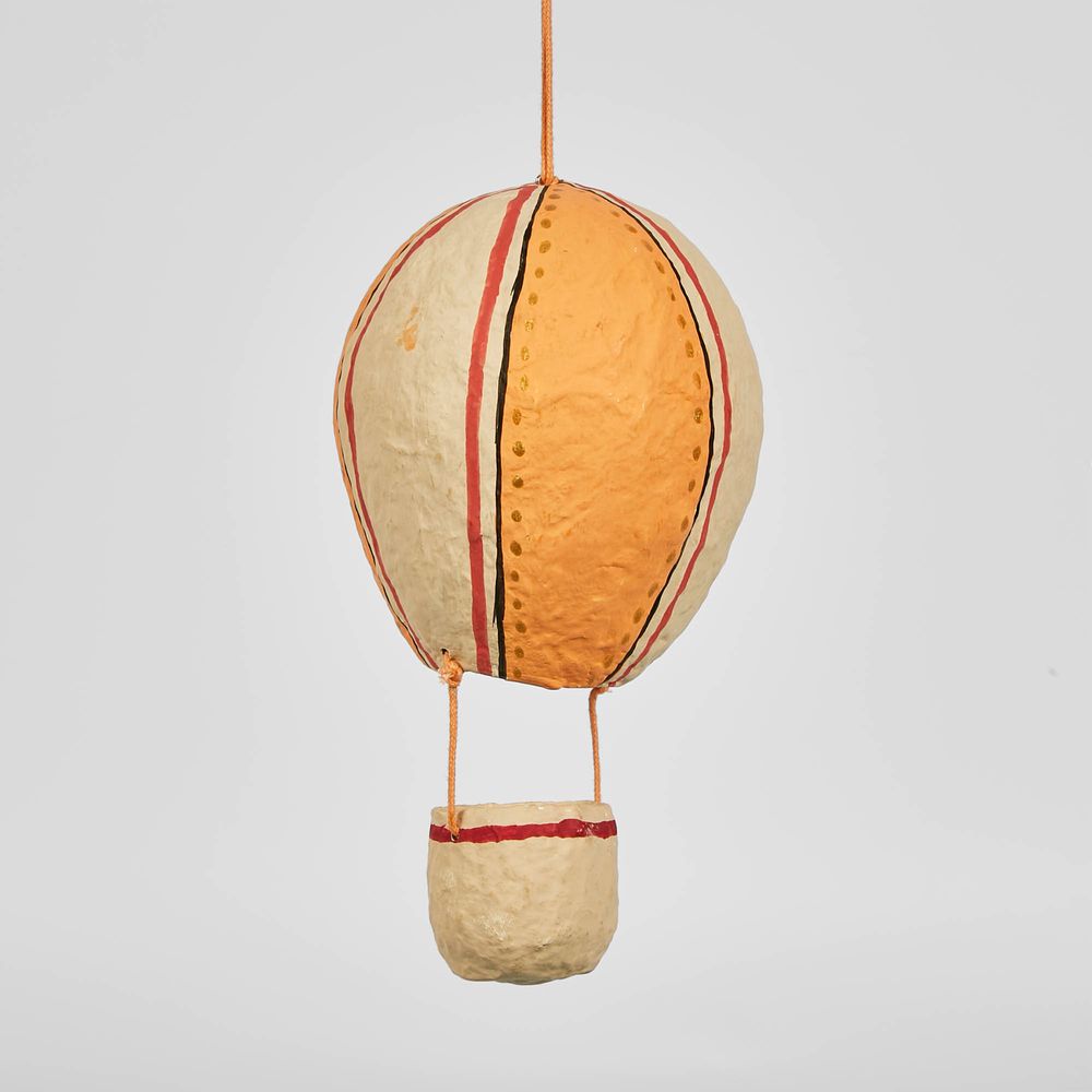 Mache Hanging Balloon Ornament