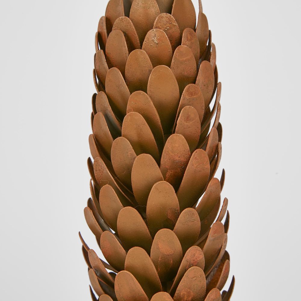 Pinecone Candle Stand 15Cm