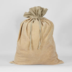 Natural Velvet Sack