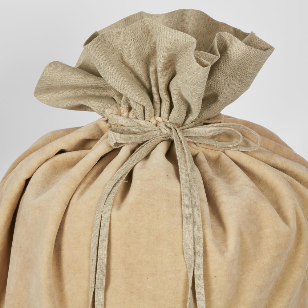 Natural Velvet Sack