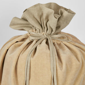 Natural Velvet Sack