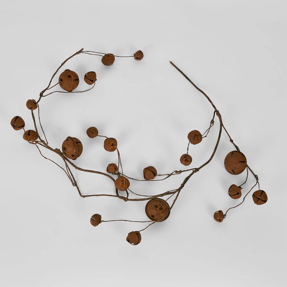 Jent Rusty Bell Garland